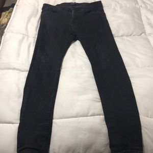 Zara Man Denimwear black skinny jeans size 31